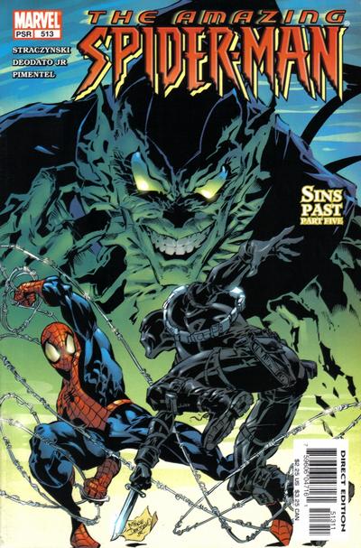 Cover for The Amazing Spider-Man (Marvel, 1999 series) #513 [Direct Edition]