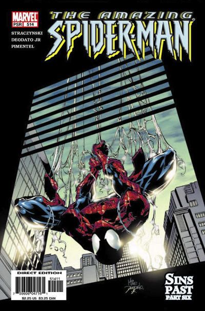 Cover for The Amazing Spider-Man (Marvel, 1999 series) #514 [Direct Edition]