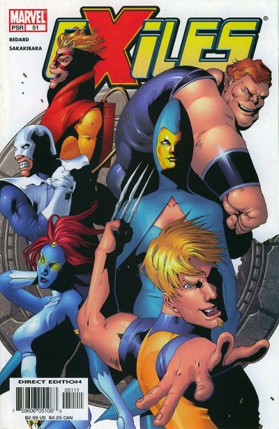 Cover for Exiles (Marvel, 2001 series) #51 [Direct Edition]