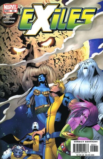 Cover for Exiles (Marvel, 2001 series) #53 [Direct Edition]
