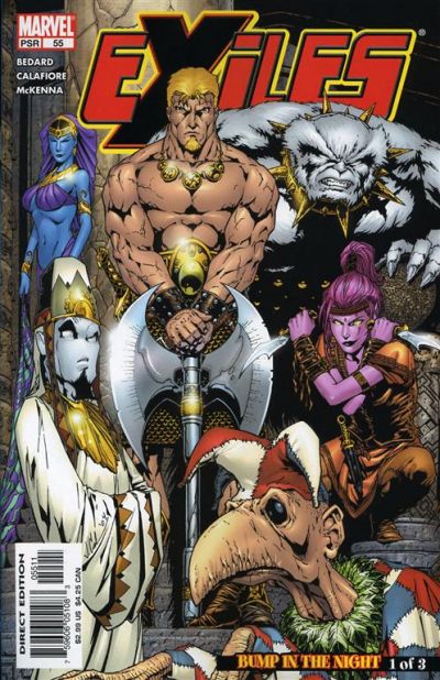 Cover for Exiles (Marvel, 2001 series) #55 [Direct Edition]