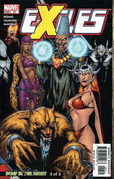 Cover for Exiles (Marvel, 2001 series) #57 [Direct Edition]