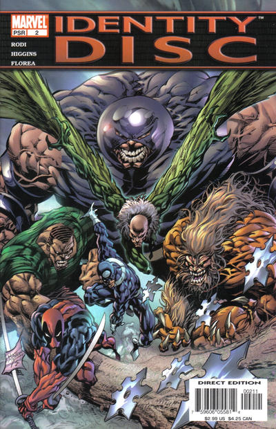 Cover for Identity Disc (Marvel, 2004 series) #2