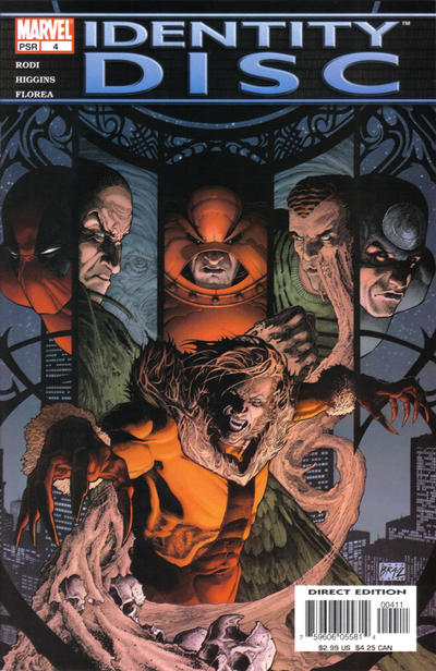 Cover for Identity Disc (Marvel, 2004 series) #4