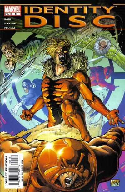 Cover for Identity Disc (Marvel, 2004 series) #5