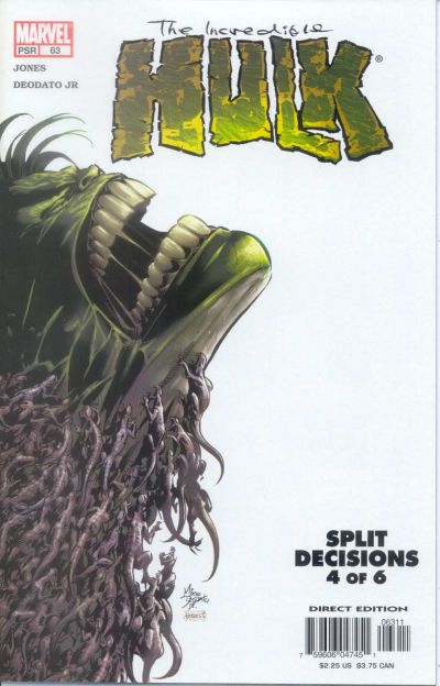 Cover for Incredible Hulk (Marvel, 2000 series) #63 [Direct Edition]