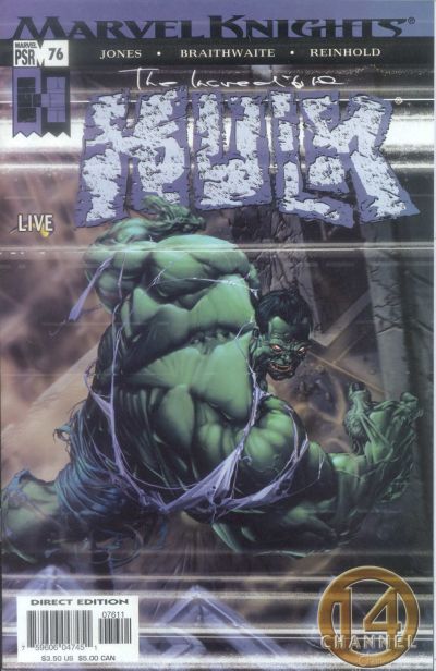 Cover for Incredible Hulk (Marvel, 2000 series) #76 [Direct Edition]