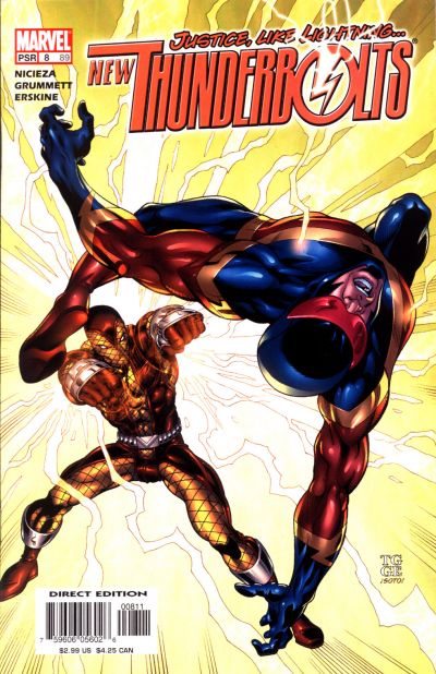 Cover for New Thunderbolts (Marvel, 2005 series) #8 (89)