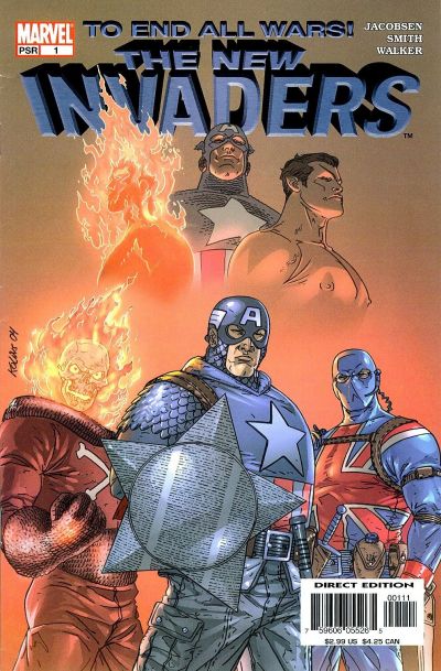 Cover for The New Invaders (Marvel, 2004 series) #1