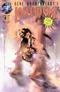 Cover Thumbnail for Gene Roddenberry's Lost Universe (Big Entertainment, 1995 series) #4 [Direct Bill Sienkiewicz Cover]