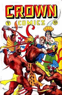 Cover Thumbnail for Crown Comics (McCombs, 1945 series) #9