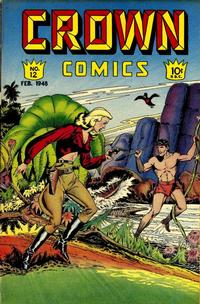 Cover for Crown Comics (McCombs, 1945 series) #12