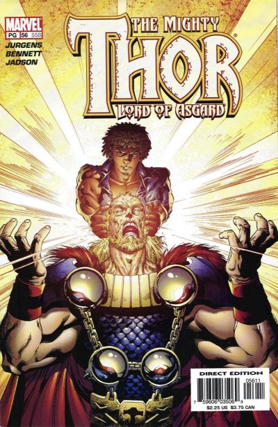 Cover for Thor (Marvel, 1998 series) #56 (558)