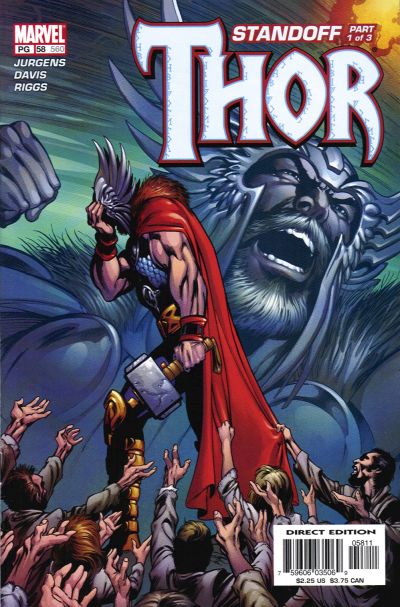 Cover for Thor (Marvel, 1998 series) #58 (560)