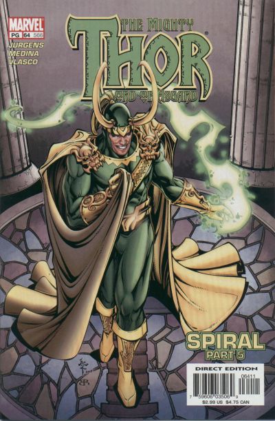 Cover for Thor (Marvel, 1998 series) #64 (566)