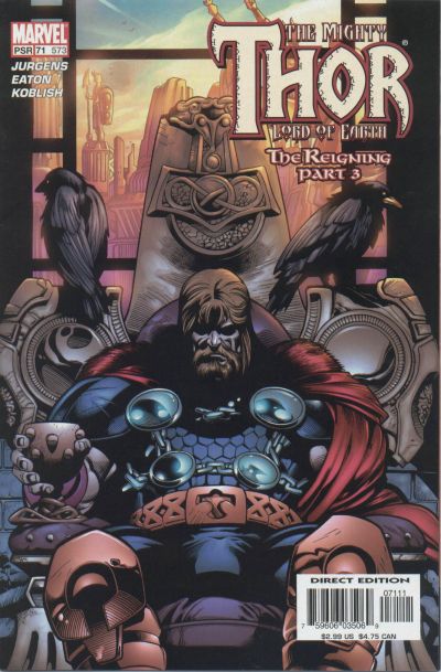 Cover for Thor (Marvel, 1998 series) #71 (573)