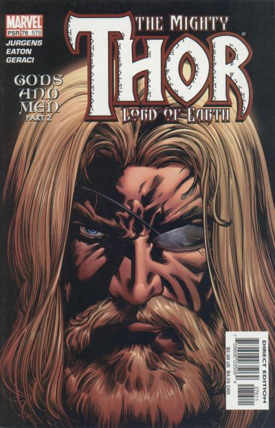 Cover for Thor (Marvel, 1998 series) #76 (578)