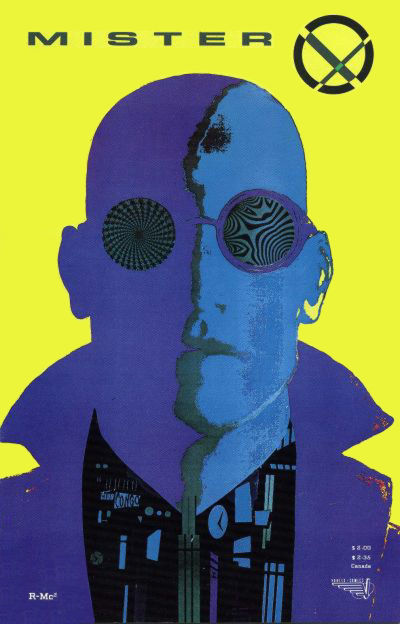Cover for Mister X (Vortex, 1989 series) #1 [Blue Shadows]
