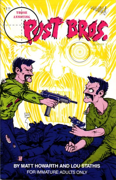 Cover for Those Annoying Post Bros. (Vortex, 1985 series) #3