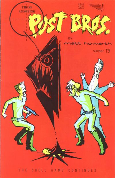 Cover for Those Annoying Post Bros. (Vortex, 1985 series) #13