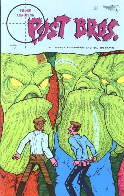 Cover for Those Annoying Post Bros. (Vortex, 1985 series) #17
