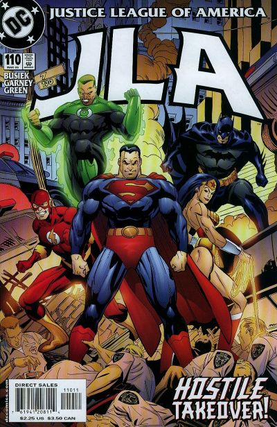 Cover for JLA (DC, 1997 series) #110 [Direct Sales]
