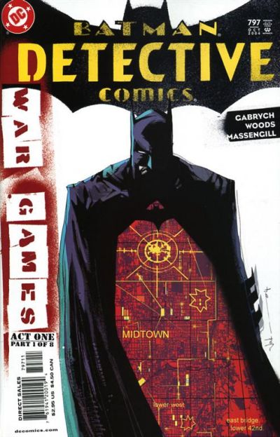 Cover for Detective Comics (DC, 1937 series) #797 [Direct Sales]