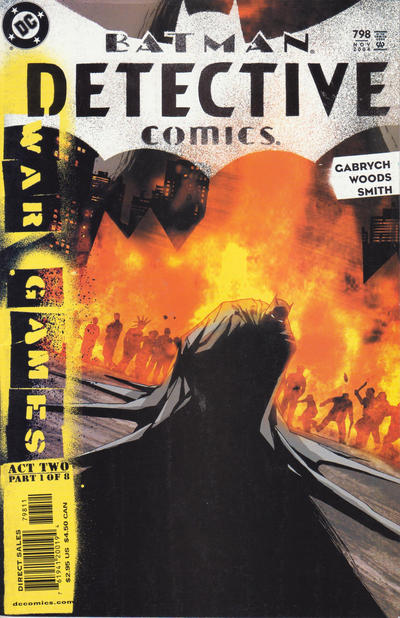 Cover for Detective Comics (DC, 1937 series) #798 [Direct Sales]