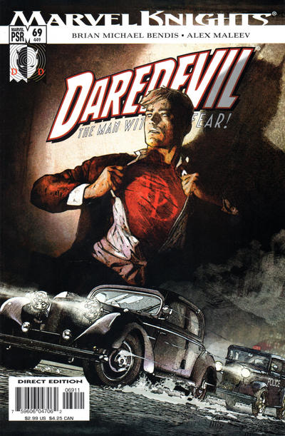 Cover for Daredevil (Marvel, 1998 series) #69 (449) [Direct Edition]