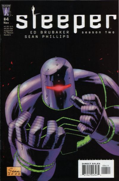 Cover for Sleeper: Season Two (DC, 2004 series) #4
