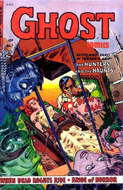 Cover for Ghost Comics (Fiction House, 1951 series) #7