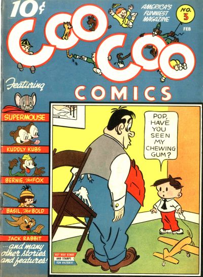 Cover for Coo Coo Comics (Pines, 1942 series) #v1#3 (3)