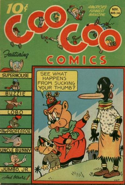 Cover for Coo Coo Comics (Pines, 1942 series) #14