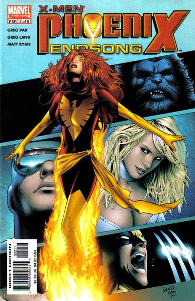 Cover for X-Men: Phoenix - Endsong (Marvel, 2005 series) #2