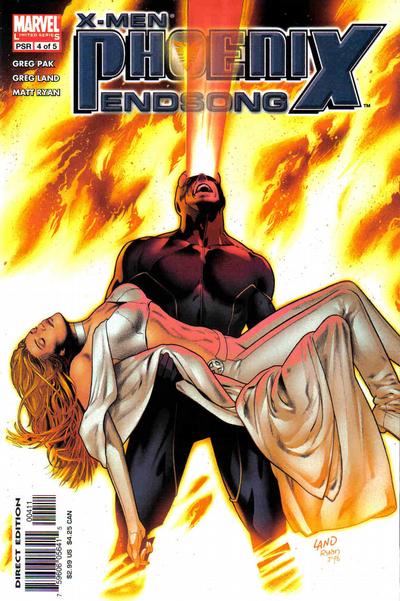 Cover for X-Men: Phoenix - Endsong (Marvel, 2005 series) #4