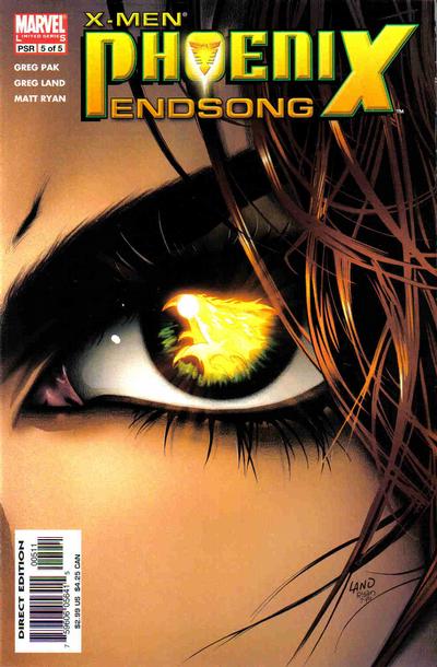 Cover for X-Men: Phoenix - Endsong (Marvel, 2005 series) #5