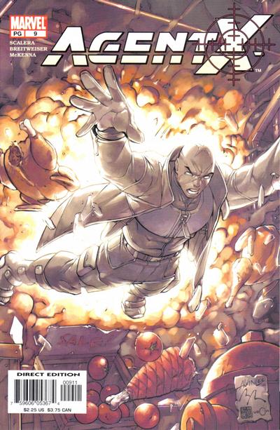 Cover for Agent X (Marvel, 2002 series) #9