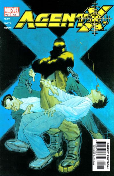 Cover for Agent X (Marvel, 2002 series) #12