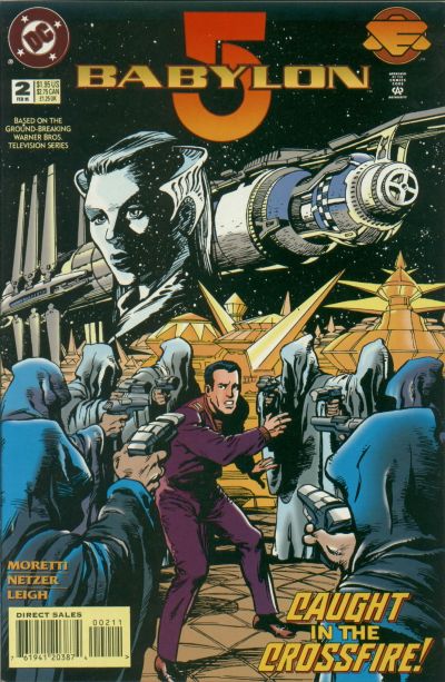 Cover for Babylon 5 (DC, 1995 series) #2 [Direct Sales]