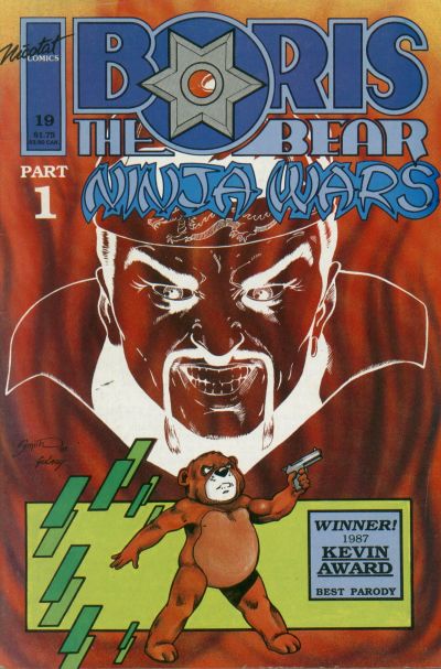 Cover for Boris the Bear (Nicotat Comics, 1987 series) #19