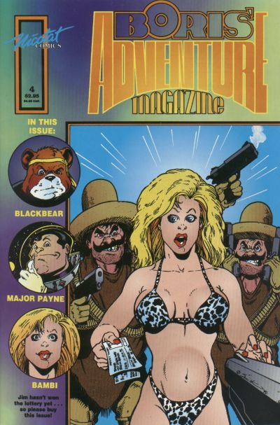 Cover for Boris' Adventure Magazine (Nicotat Comics, 1988 series) #4