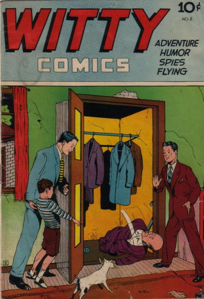 Cover for Witty Comics (Chicago Nite Life News, 1945 series) #2