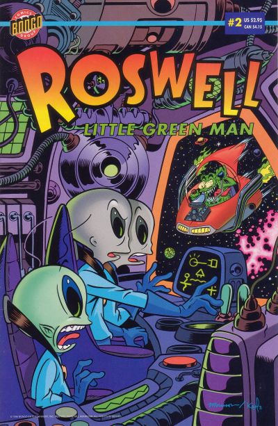 Cover for Roswell: Little Green Man (Bongo, 1996 series) #2