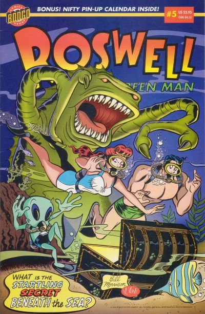 Cover for Roswell: Little Green Man (Bongo, 1996 series) #5