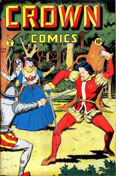 Cover for Crown Comics (McCombs, 1945 series) #8