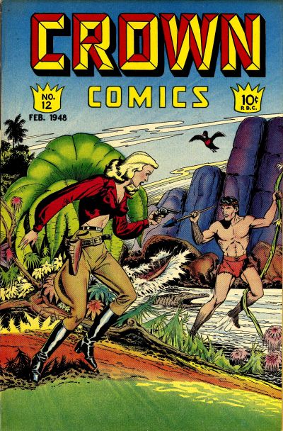 Cover for Crown Comics (McCombs, 1945 series) #12