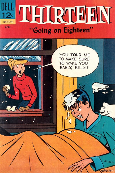 Cover for Thirteen (Dell, 1962 series) #22