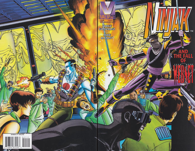 Cover for Ninjak (Acclaim / Valiant, 1994 series) #21