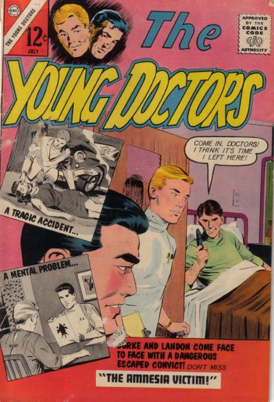 Cover for The Young Doctors (Charlton, 1963 series) #4