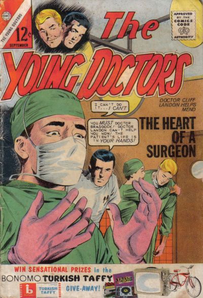 Cover for The Young Doctors (Charlton, 1963 series) #5